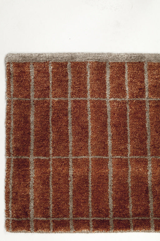 Poltrona Frau Chado rug, handmade with bamboo silk and linen, featuring a luxurious three-dimensional texture. Available at Home Resource in Sarasota, Florida.
 by Poltrona Frau for sale at Home Resource Modern Furniture Store Sarasota Florida