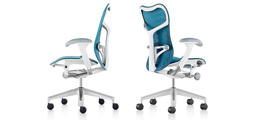 Herman Miller Mirra 2 office chair with ergonomic, modern design and dynamic support, available at Home Resource Sarasota Florida.  by Herman Miller, available at the Home Resource furniture store Sarasota Florida