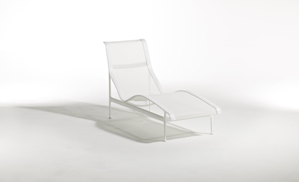 Knoll 1966 Collection Contour Chaise Lounge featuring sleek design, weather-resistant materials, and timeless functionality for outdoor relaxation.  by Knoll, available at the Home Resource furniture store Sarasota Florida