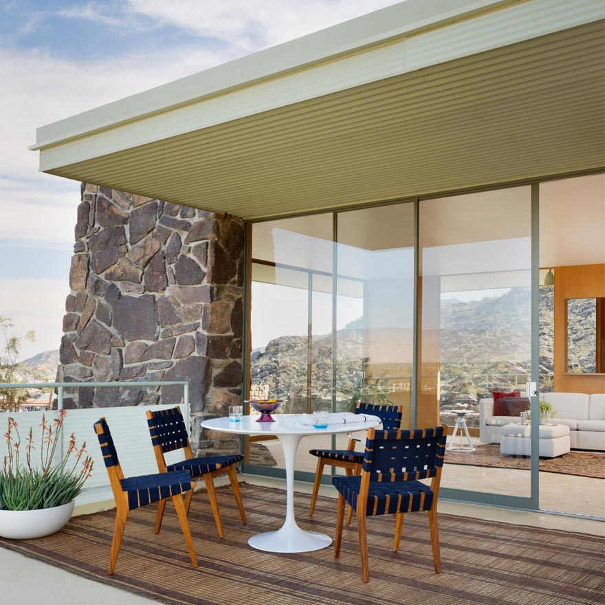 SAARINEN OUTDOOR DINING TABLE by Knoll for sale at Home Resource Modern Furniture Store Sarasota Florida