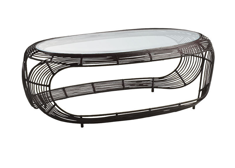 Manolo Coffee Table  by Kenneth Cobonpue, available at the Home Resource furniture store Sarasota Florida