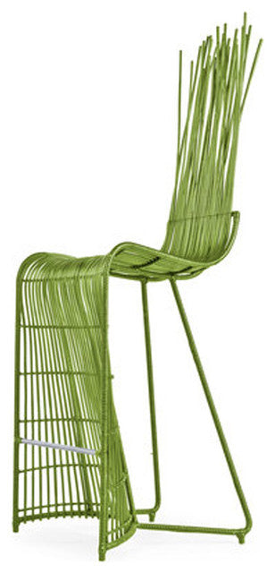 Yoda Barstool by Kenneth Cobonpue for sale at Home Resource Modern Furniture Store Sarasota Florida