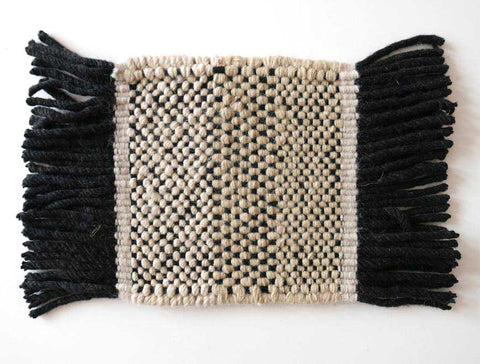 TRES OUTDOOR STRIPES BLACK by Nanimarquina