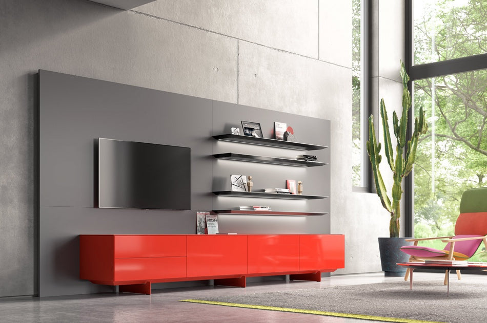 SOMA WALL UNIT  by KETTNAKER, available at the Home Resource furniture store Sarasota Florida