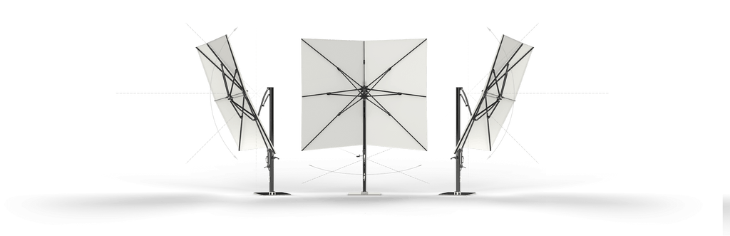 OCEAN MASTER MAX CANTILEVER UMBRELLA by TUUCI for sale at Home Resource Modern Furniture Store Sarasota Florida