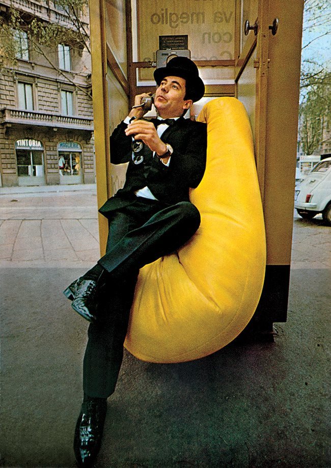 SACCO by Zanotta for sale at Home Resource Modern Furniture Store Sarasota Florida