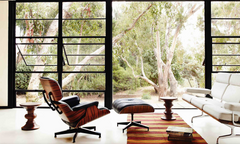Elegance Embodied. The Herman Miller Eames Lounge Chair