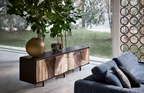 Inspired by Nature's Breath: The Scirocco Sideboard by Giorgetti