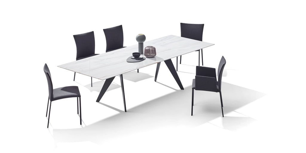 Atlas Dining Table by DRAENERT for sale at Home Resource Modern Furniture Store Sarasota Florida