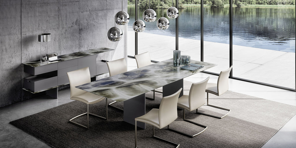 Atlas Dining Table by DRAENERT for sale at Home Resource Modern Furniture Store Sarasota Florida