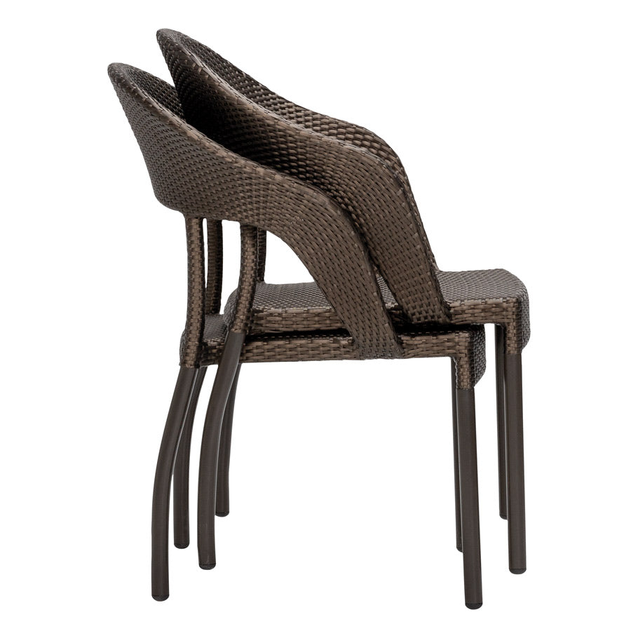 AKUU STACKABLE ARMCHAIR by Janus et Cie for sale at Home Resource Modern Furniture Store Sarasota Florida