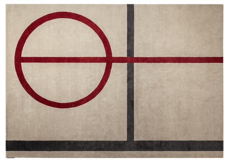 Luxurious Billie Rug by Poltrona Frau, crafted from wool and linen with minimalist modern design. Handmade for sophistication and quality. Available in Sarasota, Florida.
 by Poltrona Frau for sale at Home Resource Modern Furniture Store Sarasota Florida