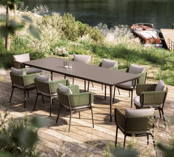 Dedon BELLMONDE, a luxury, weather-resistant, hand-made contemporary design for living rooms, patios, and outdoor furniture settings. by Dedon for sale at Home Resource Modern Furniture Store Sarasota Florida