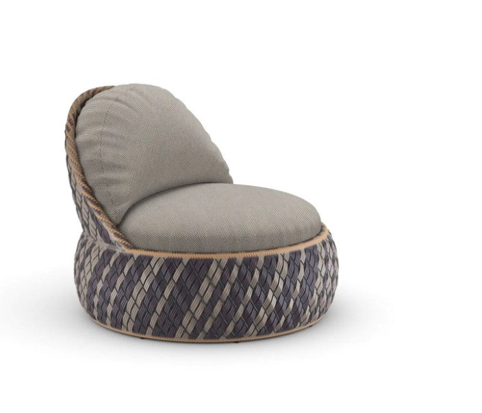 DALA LOUNGE CHAIR & FOOTSTOOL by Dedon for sale at Home Resource Modern Furniture Store Sarasota Florida