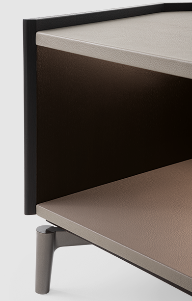 Giorgetti Delphi chest of drawers – a handcrafted Italian-made chest with functional elegance and modern design, offering sophistication for the living room. by Giorgetti for sale at Home Resource Modern Furniture Store Sarasota Florida