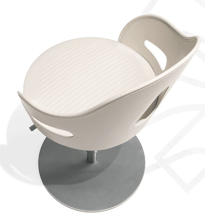 Giorgetti Dora barstool – a handcrafted Italian-made barstool with luxury, contemporary style, and sophistication, perfect for any bar. by Giorgetti for sale at Home Resource Modern Furniture Store Sarasota Florida