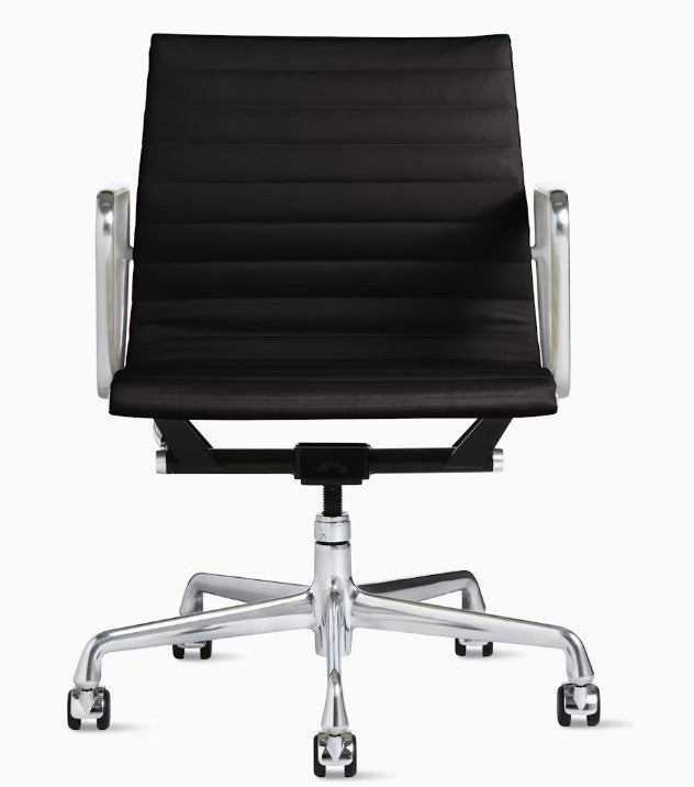 Herman Miller Eames Aluminum Management Chair, iconic ergonomic office design with modern sophistication, available at Home Resource Sarasota. by Herman Miller for sale at Home Resource Modern Furniture Store Sarasota Florida