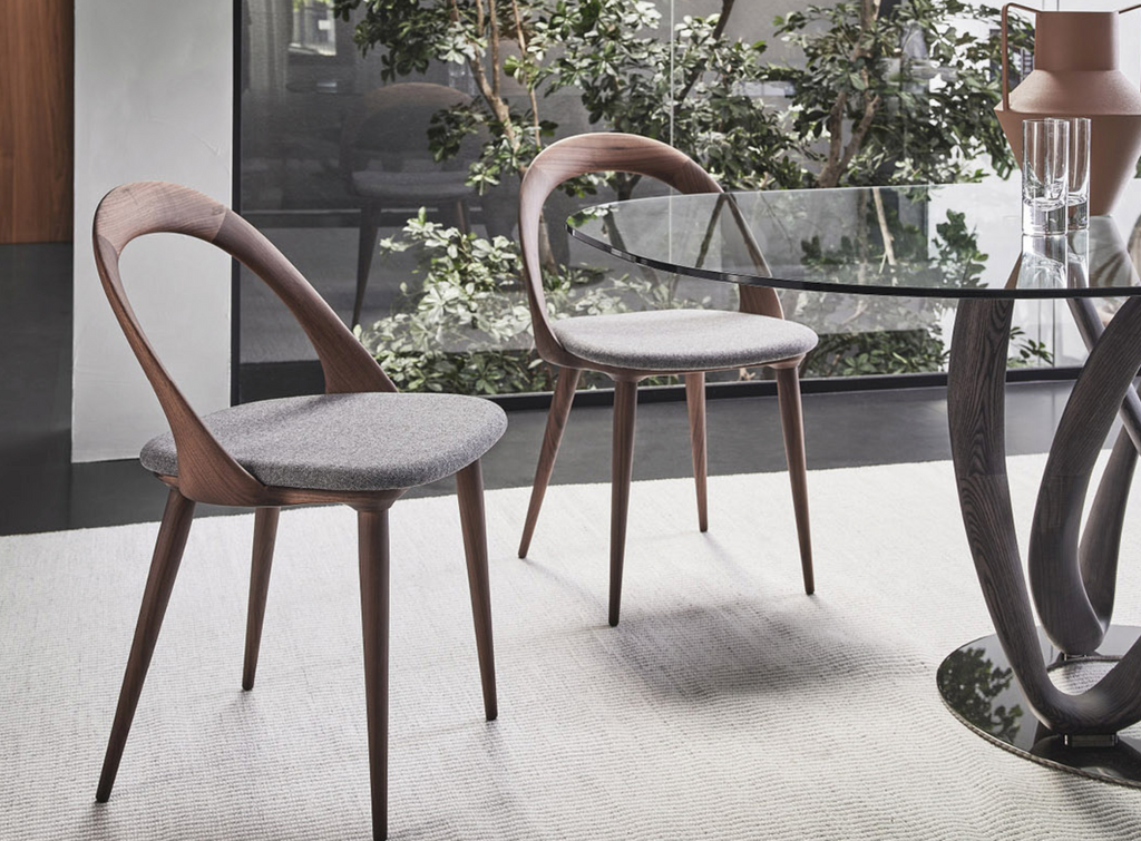 Ester Dining Chair  by Porada, available at the Home Resource furniture store Sarasota Florida