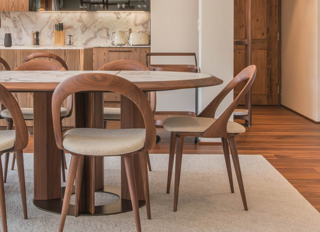 Ester Dining Chair by Porada for sale at Home Resource Modern Furniture Store Sarasota Florida