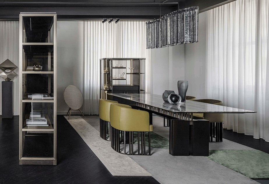 G-CODE Table by Giorgetti – Italian-made dining table with modern Italian design, luxury craftsmanship, and functional elegance. Available at Home Resource of Sarasota, Florida. by Giorgetti for sale at Home Resource Modern Furniture Store Sarasota Florida