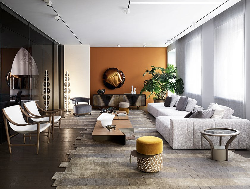 Ghiblim table by Giorgetti – Italian-made living room table with modern Italian design, skillfully combining materials and finishes for functional elegance and sophistication, available at Home Resource of Sarasota, Florida. by Giorgetti for sale at Home Resource Modern Furniture Store Sarasota Florida