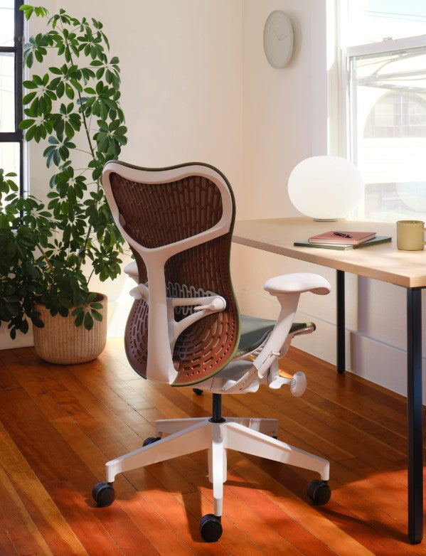 Herman Miller Mirra 2 office chair with ergonomic, modern design and dynamic support, available at Home Resource Sarasota Florida. by Herman Miller for sale at Home Resource Modern Furniture Store Sarasota Florida