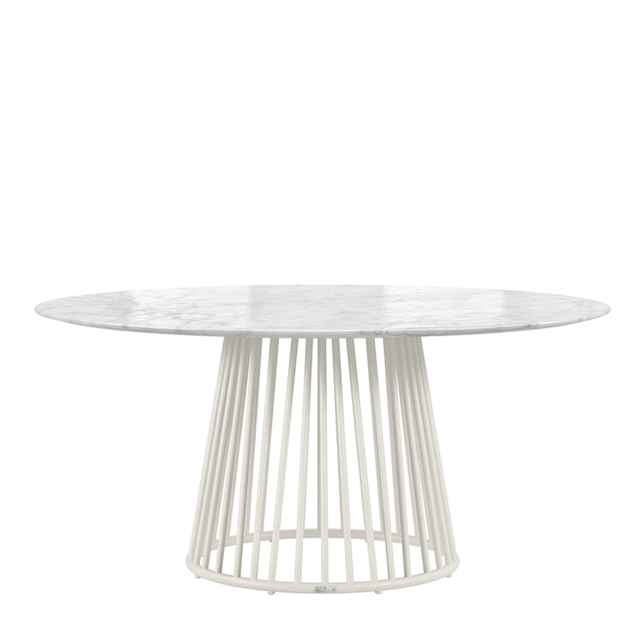 KYOTO ALU DINING TABLE  by Janus et Cie, available at the Home Resource furniture store Sarasota Florida