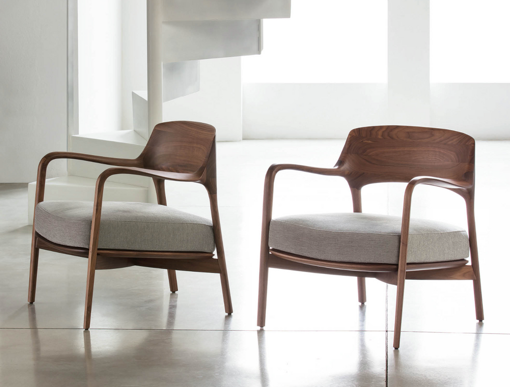 Louis Lounge Chair by Porada for sale at Home Resource Modern Furniture Store Sarasota Florida