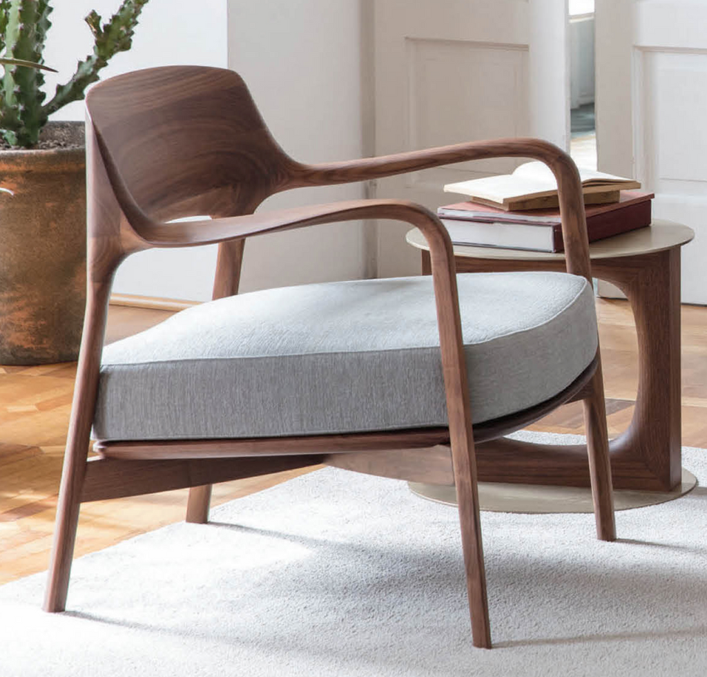 Louis Lounge Chair  by Porada, available at the Home Resource furniture store Sarasota Florida