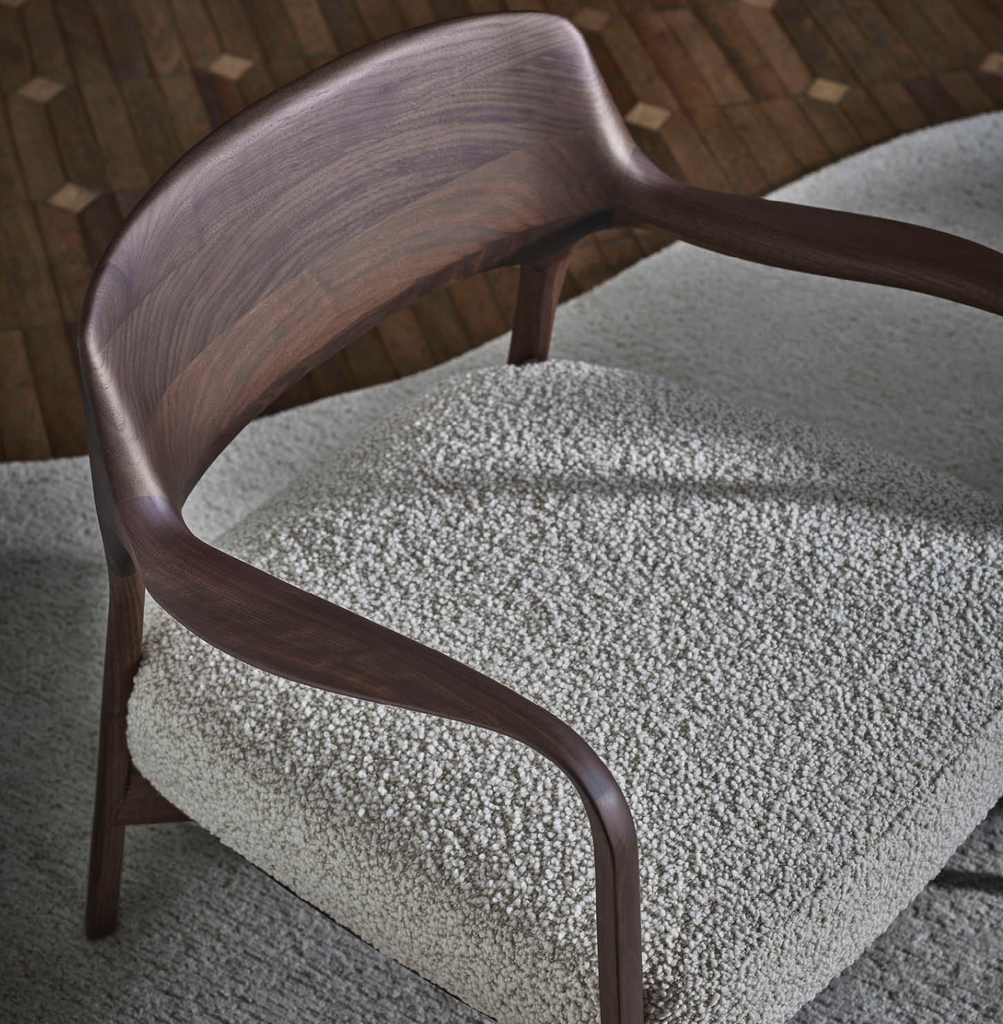 Louis Lounge Chair by Porada for sale at Home Resource Modern Furniture Store Sarasota Florida