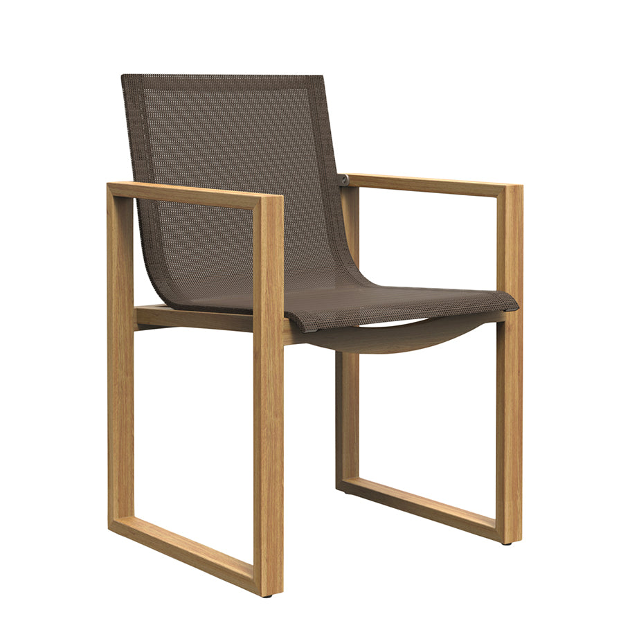 MATISSE TEAK ARMCHAIR  by Janus et Cie, available at the Home Resource furniture store Sarasota Florida
