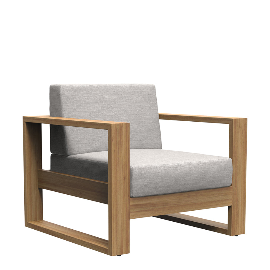 MATISSE TEAK CLUB CHAIR  by Janus et Cie, available at the Home Resource furniture store Sarasota Florida