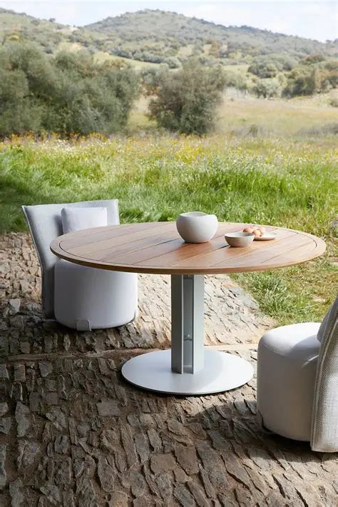 Isla Dining Table 130 & 150  by DIABLA, available at the Home Resource furniture store Sarasota Florida