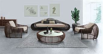 Croissant Easy Chair & Sofa by Kenneth Cobonpue for sale at Home Resource Modern Furniture Store Sarasota Florida