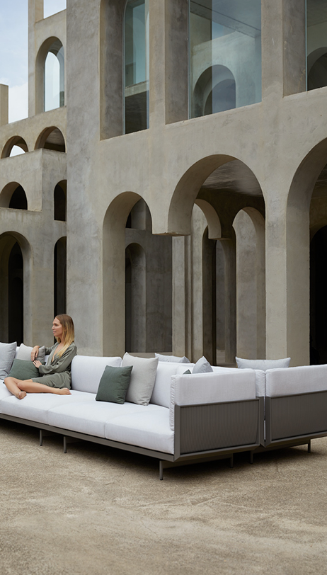 Gandia Blasco Onde Sectional Sofa by Gandia Blasco for sale at Home Resource Modern Furniture Store Sarasota Florida