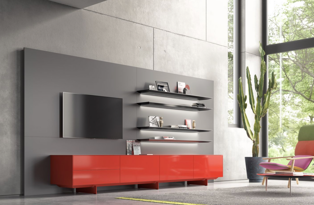 SOMA WALL UNIT by KETTNAKER for sale at Home Resource Modern Furniture Store Sarasota Florida