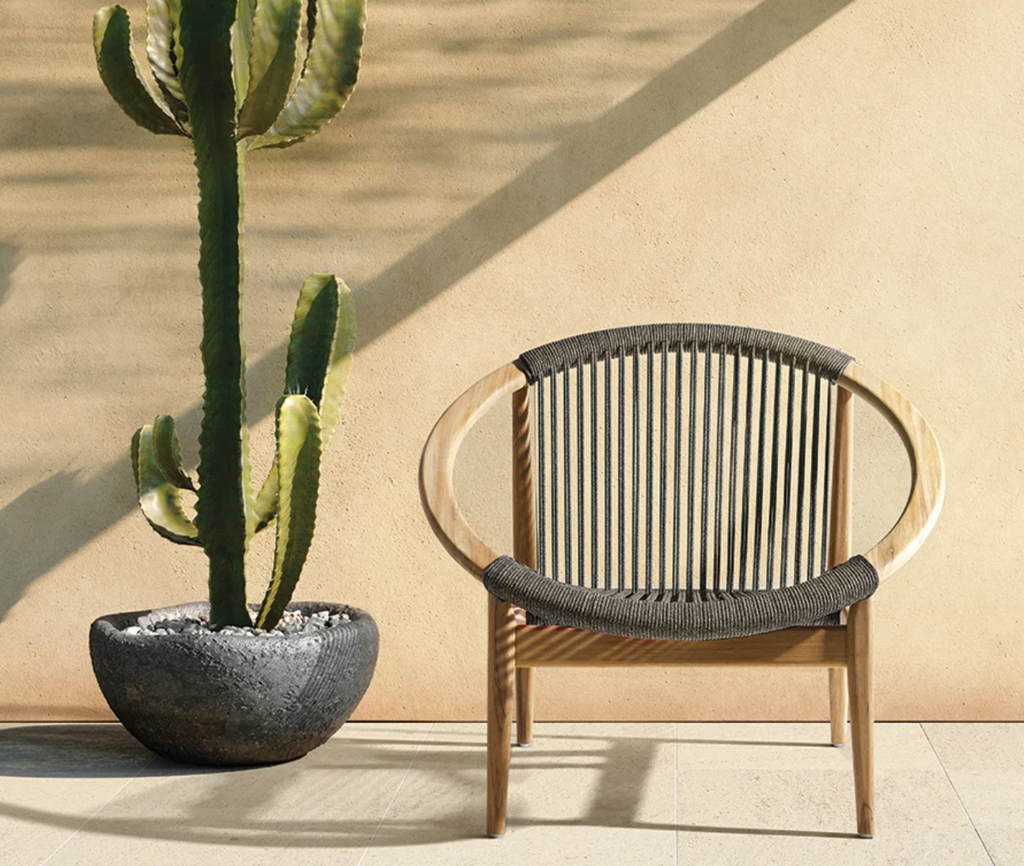Frida Lounge Chair by Janus et Cie for sale at Home Resource Modern Furniture Store Sarasota Florida