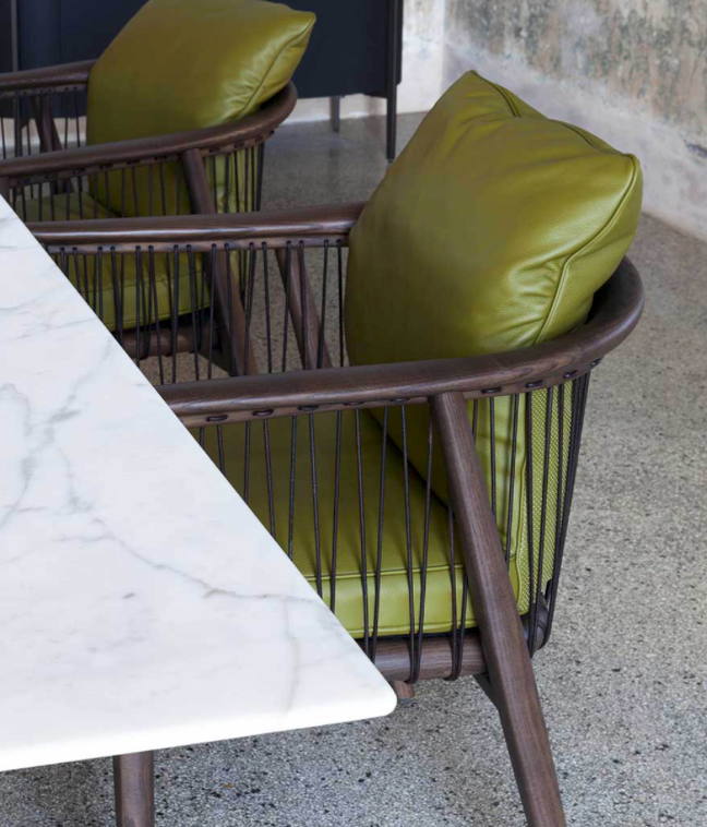 VIOLA by Poltrona Frau for sale at Home Resource Modern Furniture Store Sarasota Florida