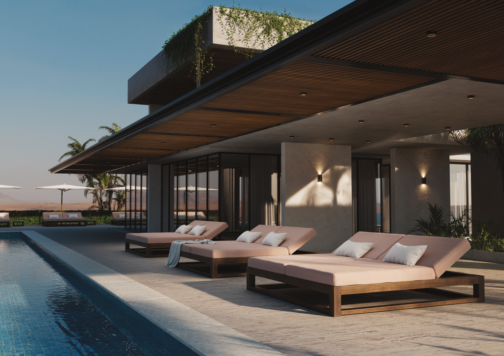 Solanax Double Sun Lounger  by TUUCI, available at the Home Resource furniture store Sarasota Florida