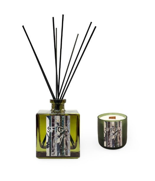 Spiga31 by Giorgetti offers an elegant room fragrance with citrus, flowers, and wood notes. Handcrafted, luxury, and modern Italian design. Available at Home Resource of Sarasota Florida. by Giorgetti for sale at Home Resource Modern Furniture Store Sarasota Florida