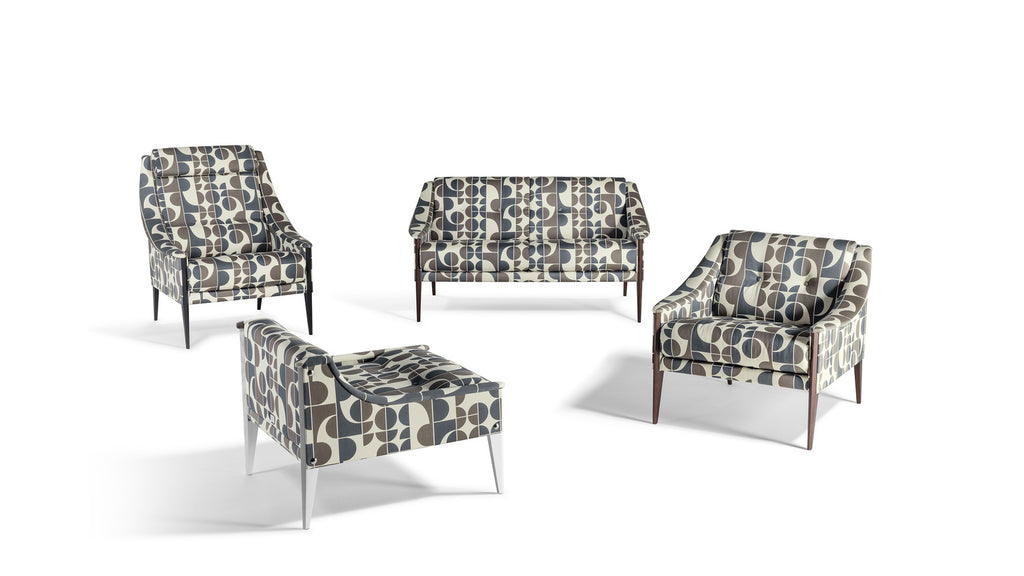 Dezza armchair  by Poltrona Frau, available at the Home Resource furniture store Sarasota Florida