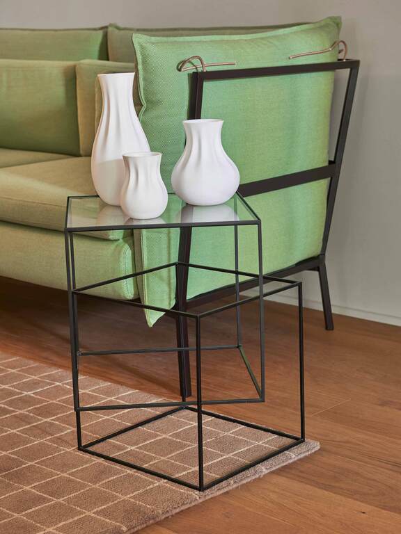 Thin Black Table by Cappellini for sale at Home Resource Modern Furniture Store Sarasota Florida