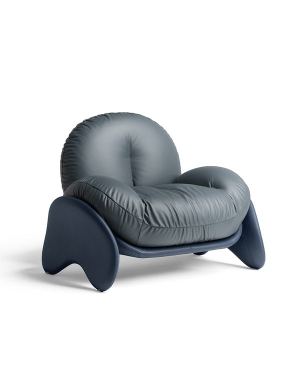 Squash armchair  by Poltrona Frau, available at the Home Resource furniture store Sarasota Florida