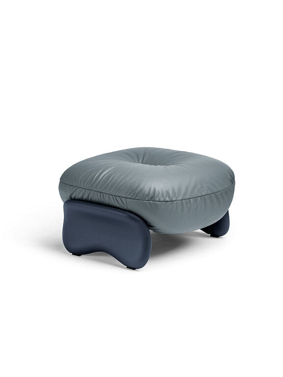 Squash ottoman  by Poltrona Frau, available at the Home Resource furniture store Sarasota Florida