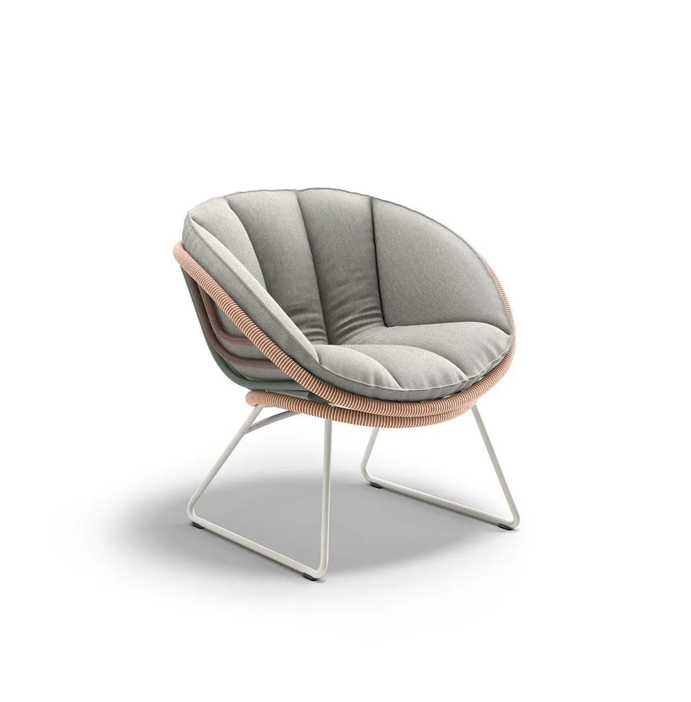 Kida Lounge Chair & Footstool  by Dedon, available at the Home Resource furniture store Sarasota Florida