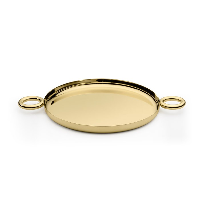 DOUBLE-O TRAY  by GHIDINI 1961, available at the Home Resource furniture store Sarasota Florida