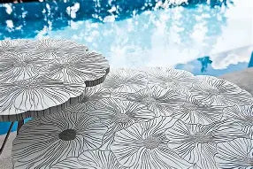 Bouquet by Kenneth Cobonpue for sale at Home Resource Modern Furniture Store Sarasota Florida