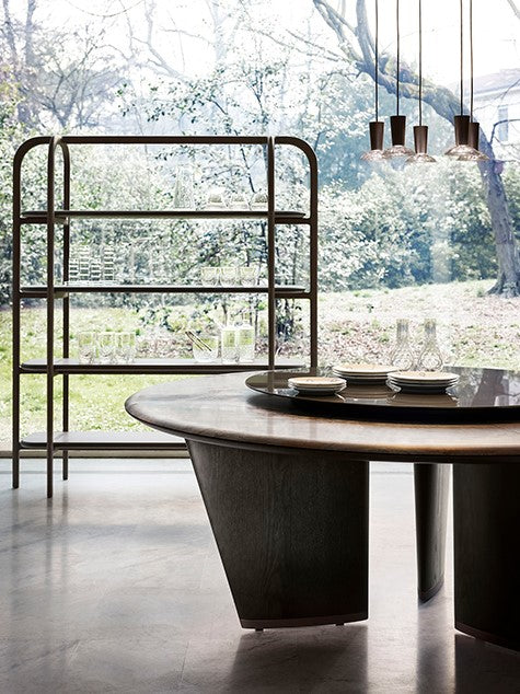 Mistral table by Giorgetti – Italian-made dining room table with luxury, contemporary design and functional elegance. Available at Home Resource of Sarasota Florida. by Giorgetti for sale at Home Resource Modern Furniture Store Sarasota Florida