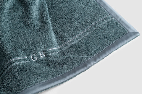 Monogram collection by Giorgetti – Italian-made luxury bedroom linens with 100% cotton satin, sophisticated double "cordonetto" stitching, and personalized embroidery. Available at Home Resource of Sarasota Florida. by Giorgetti