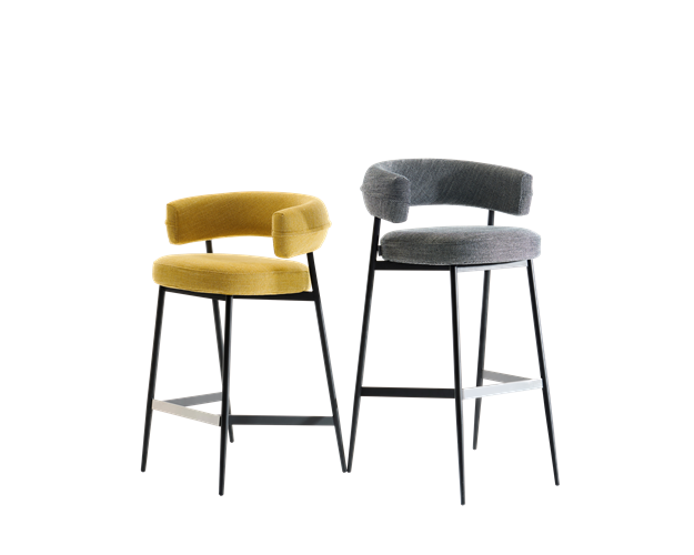 NENA STOOL  by ZANOTTA, available at the Home Resource furniture store Sarasota Florida